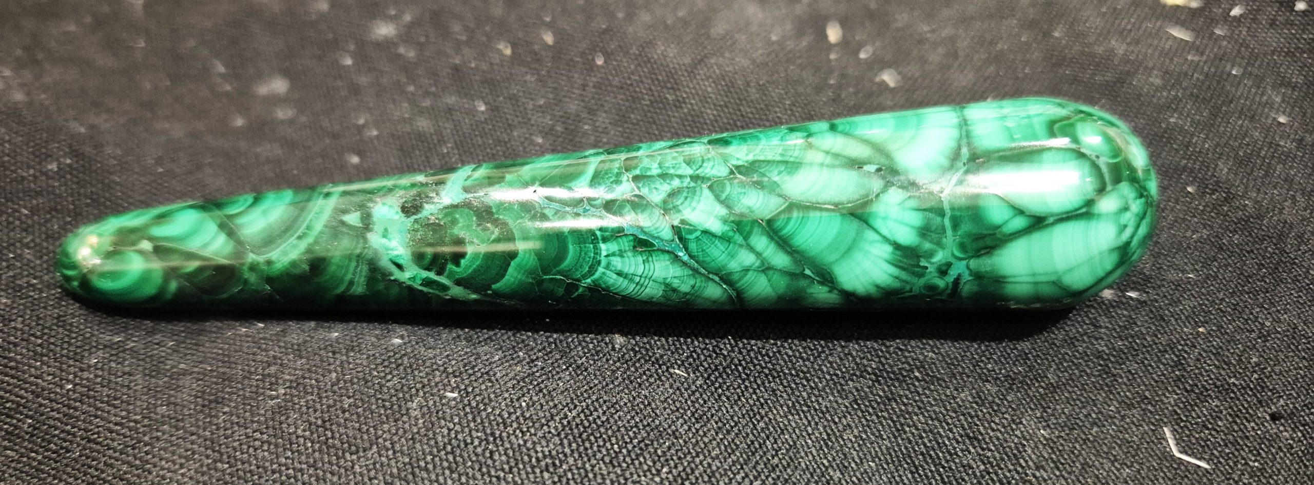 Malachite bâton massage