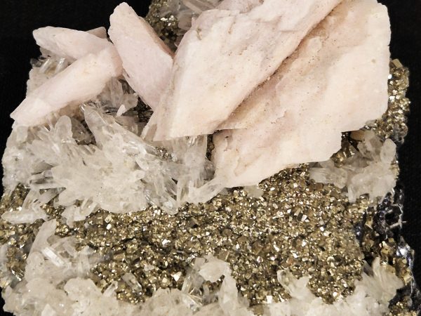 Manganocalcite Pyrite Sphalérite Quartz