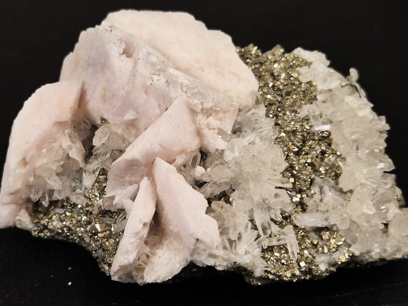 Manganocalcite Pyrite Sphalérite Quartz – Image 2