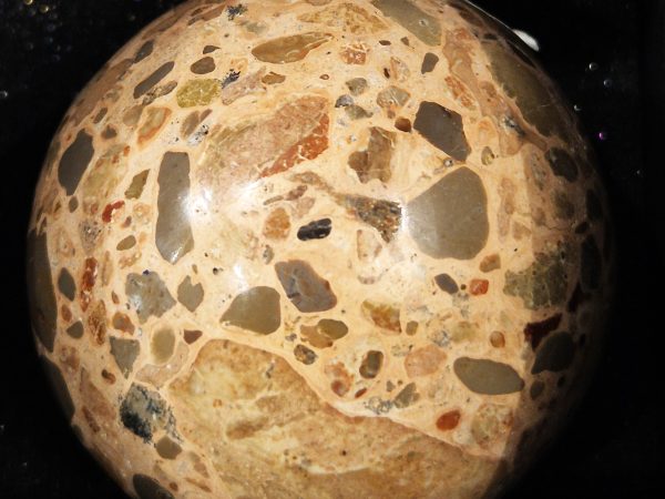 Sphère jaspe léopard