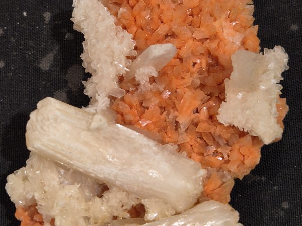 Stilbite et Heulandite