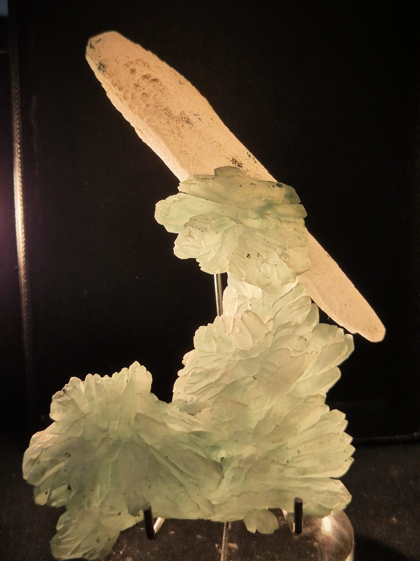 Calcite Brésil sur Quartz – Image 2