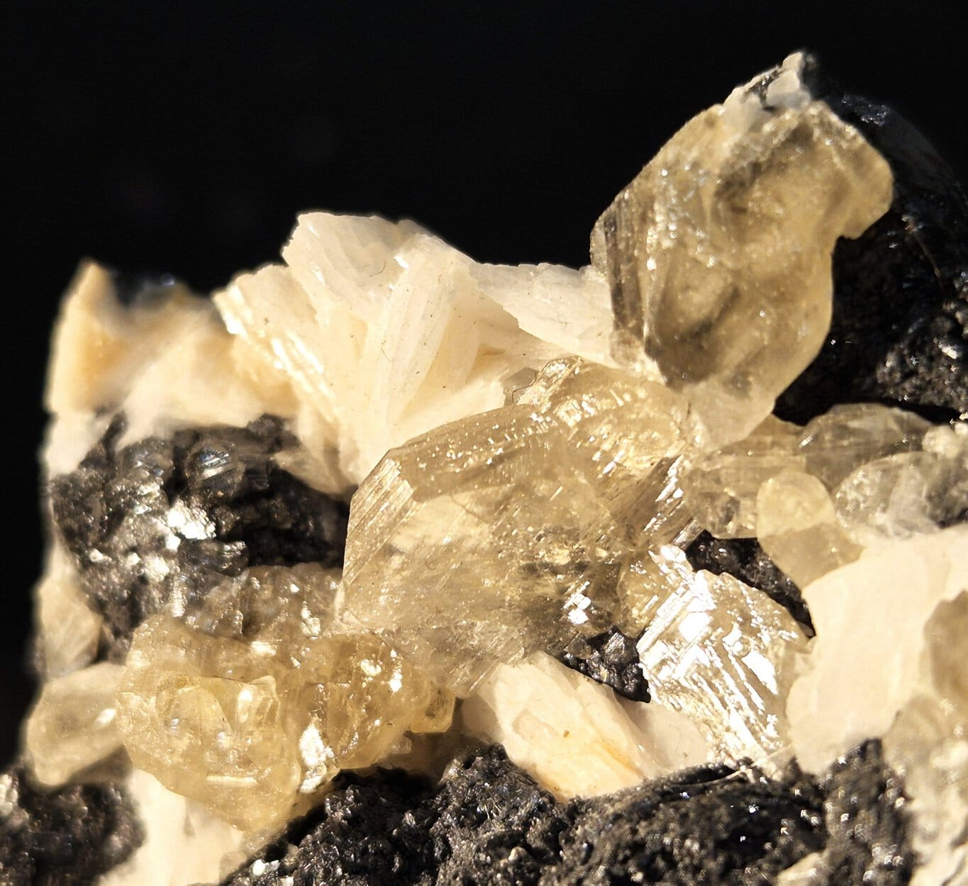 Baryte Cérusite Galéne