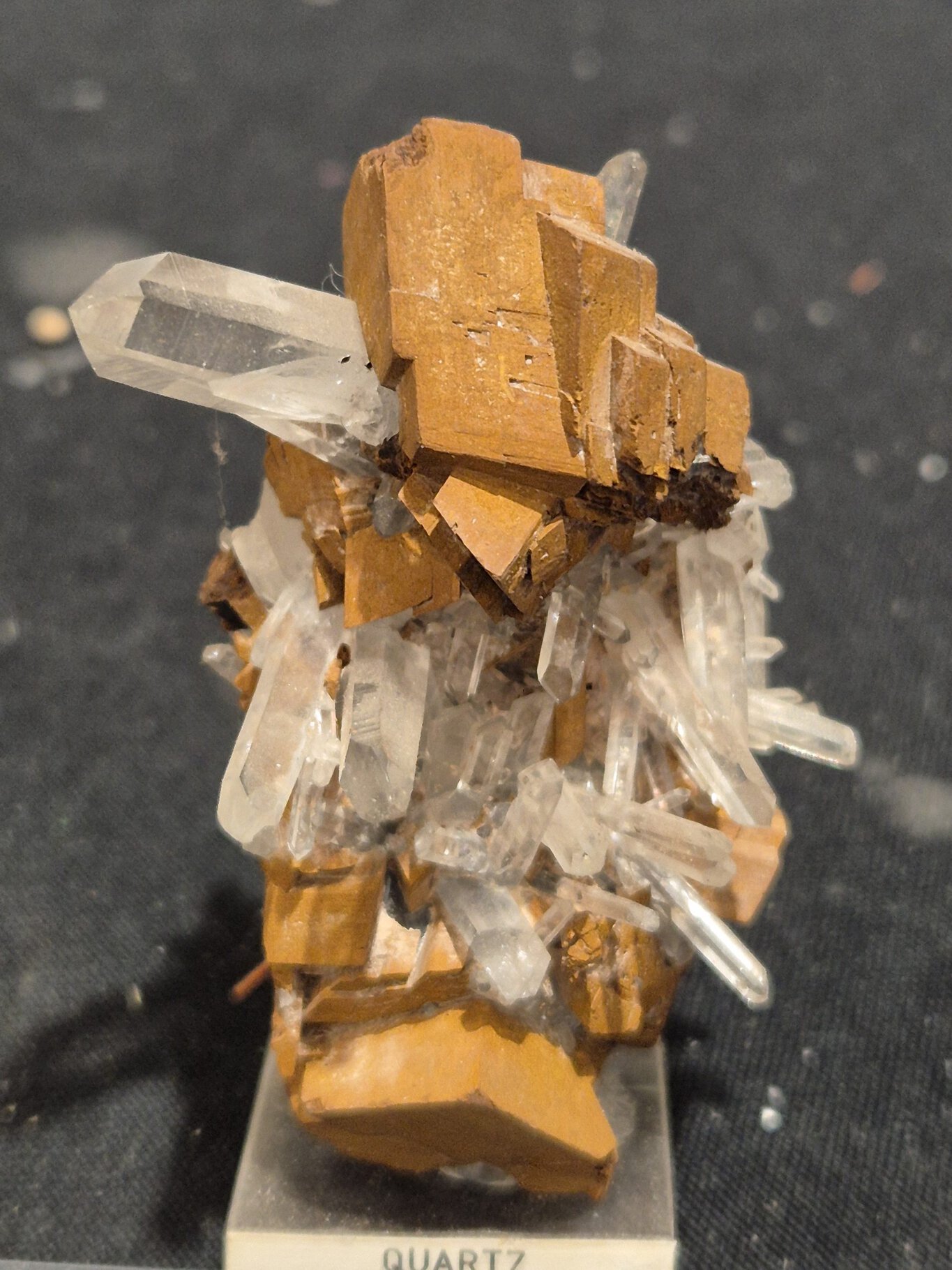 Quartz et sidérite Belledonne