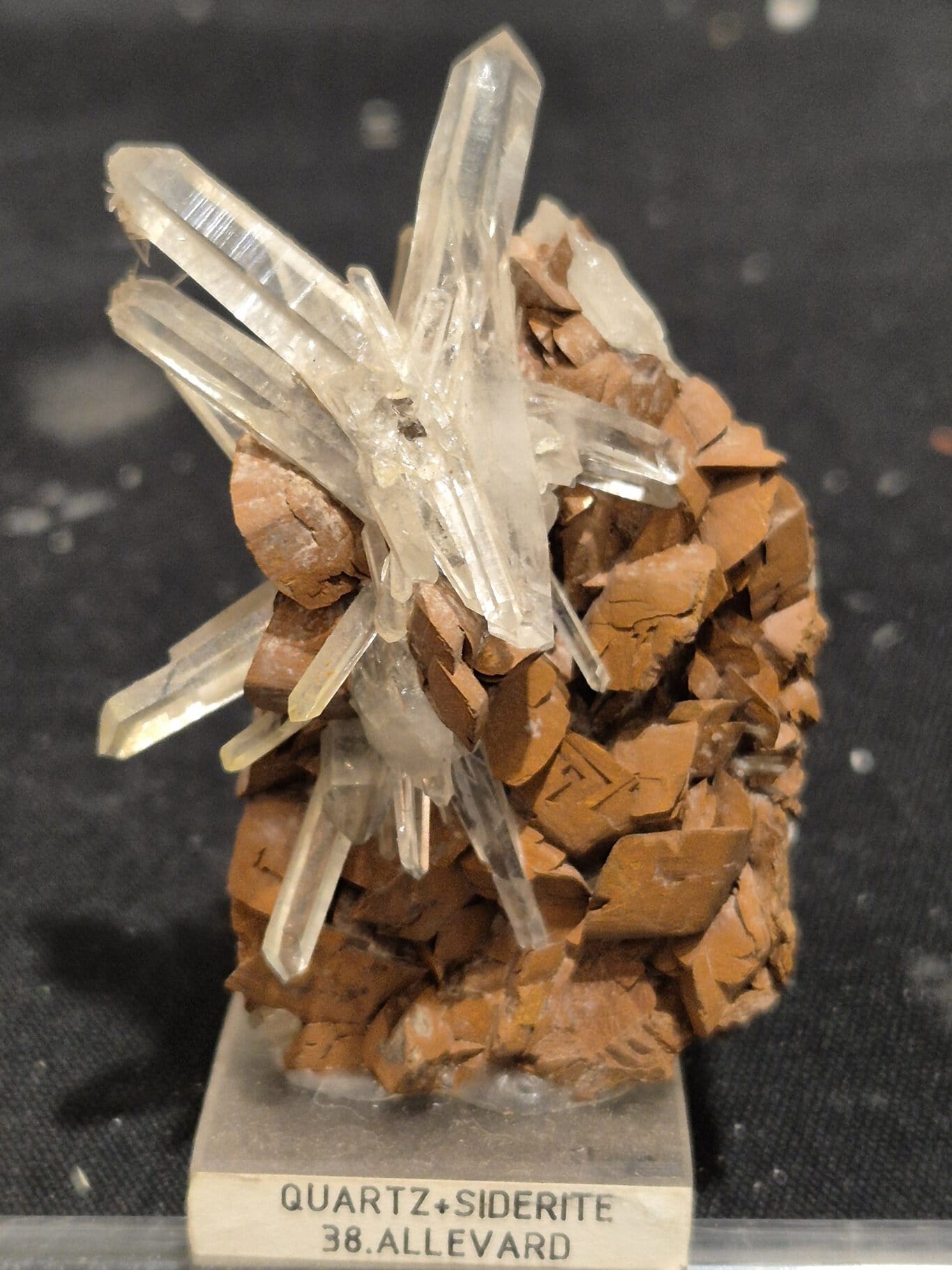 Quartz et sidérite Isère
