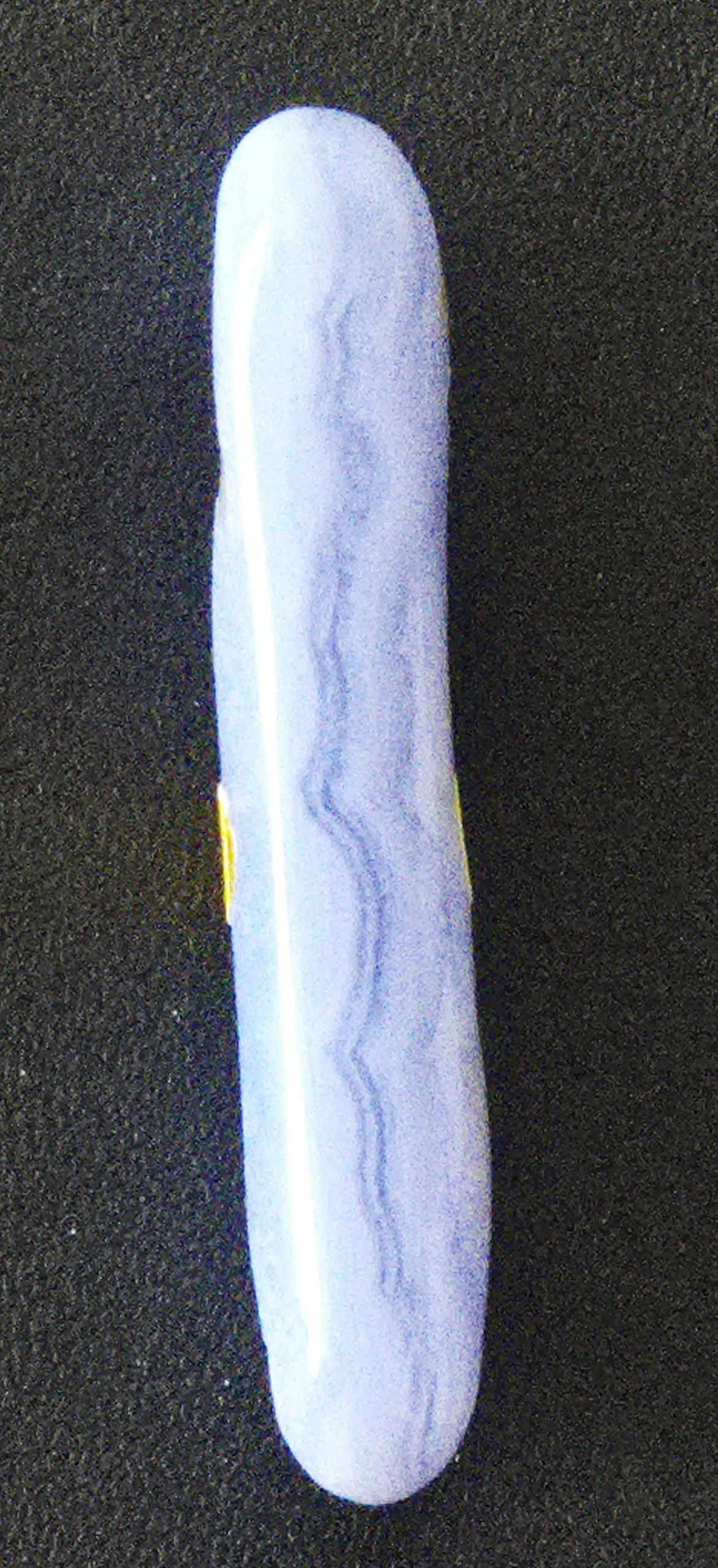 Calcédoine bleue bâton