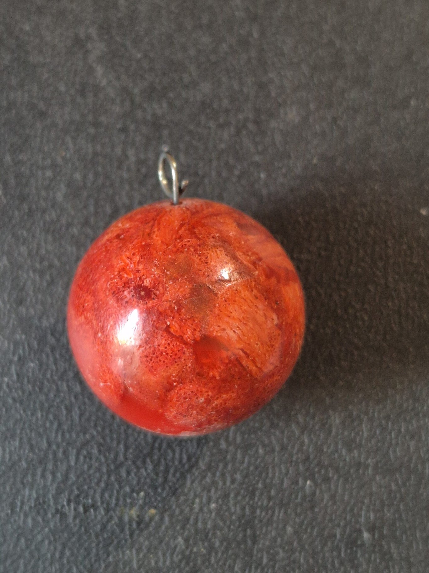 Corail gorgone rouge boule