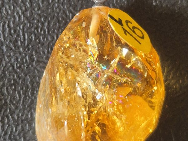 Citrine Rio torsadée
