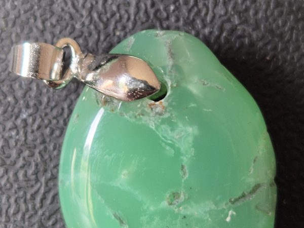 Chrysoprase ovale plat