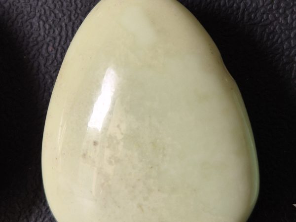Chrysoprase citron percé