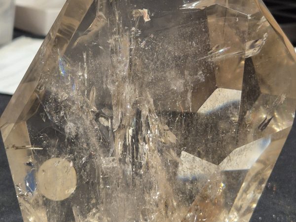 Quartz facetté