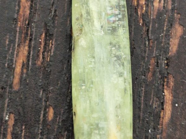 Cyanite verte polie