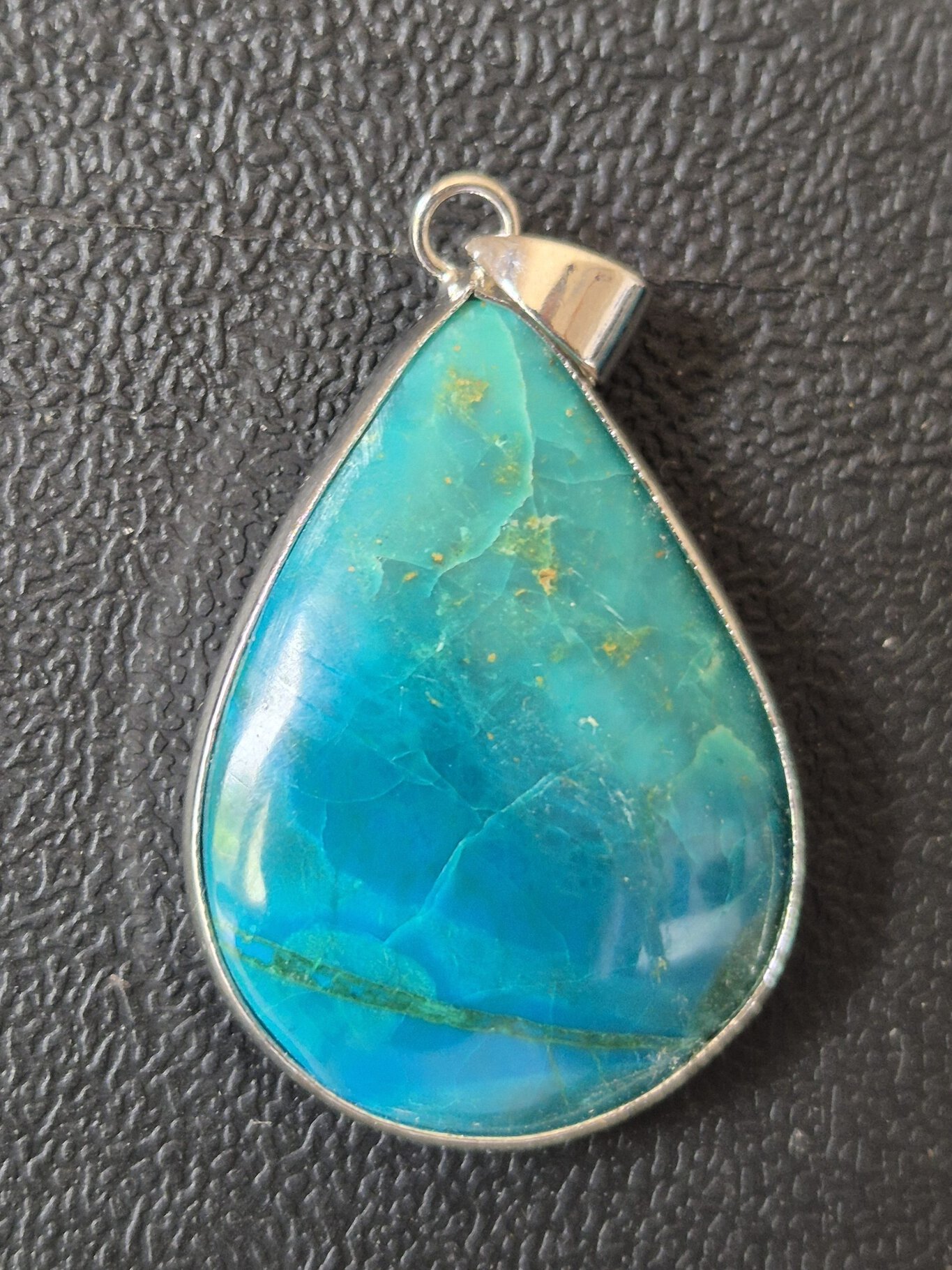 Chrysocolle goutte cerclée