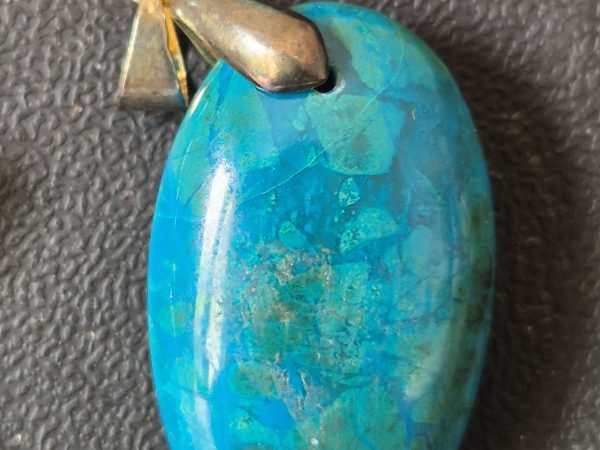 Chrysocolle ovale bélière