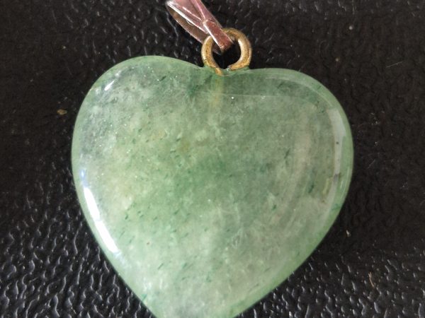 Aventurine coeur poli