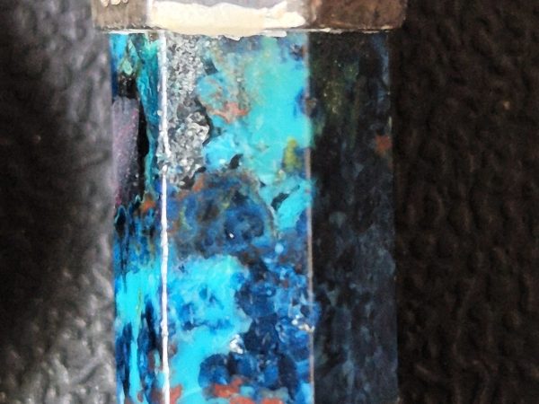 Azurite pointe double