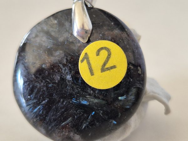 Arfvedsonite pendentif