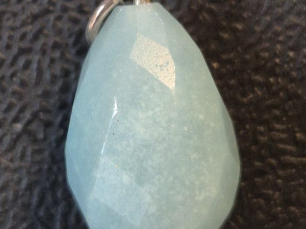 Amazonite Pérou goutte facettée