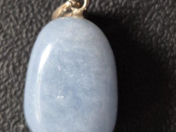 Angélite pendentif argent
