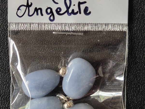 Angélite 4 pendentifs argent
