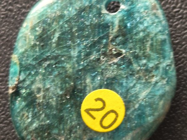 Apatite bleue pendentif