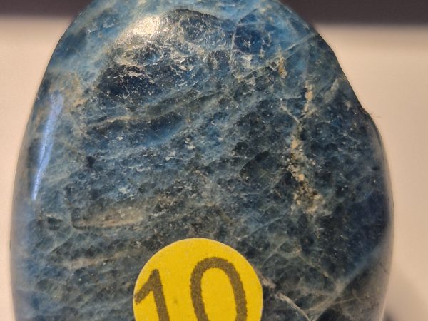 Apatite bleue ovale