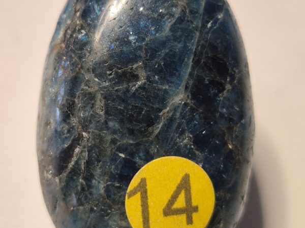 Apatite bleue goutte percée