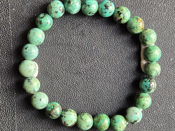 Bracelet Turquoise africaine 8mm