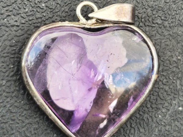 Améthyste Brésil cerclage argent