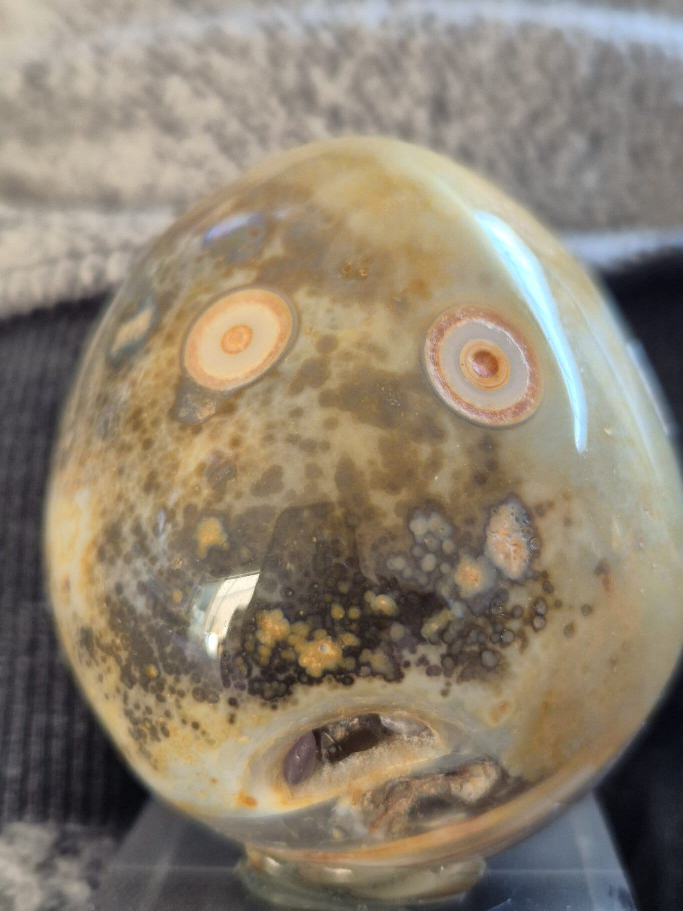 Agate Brésil yeux