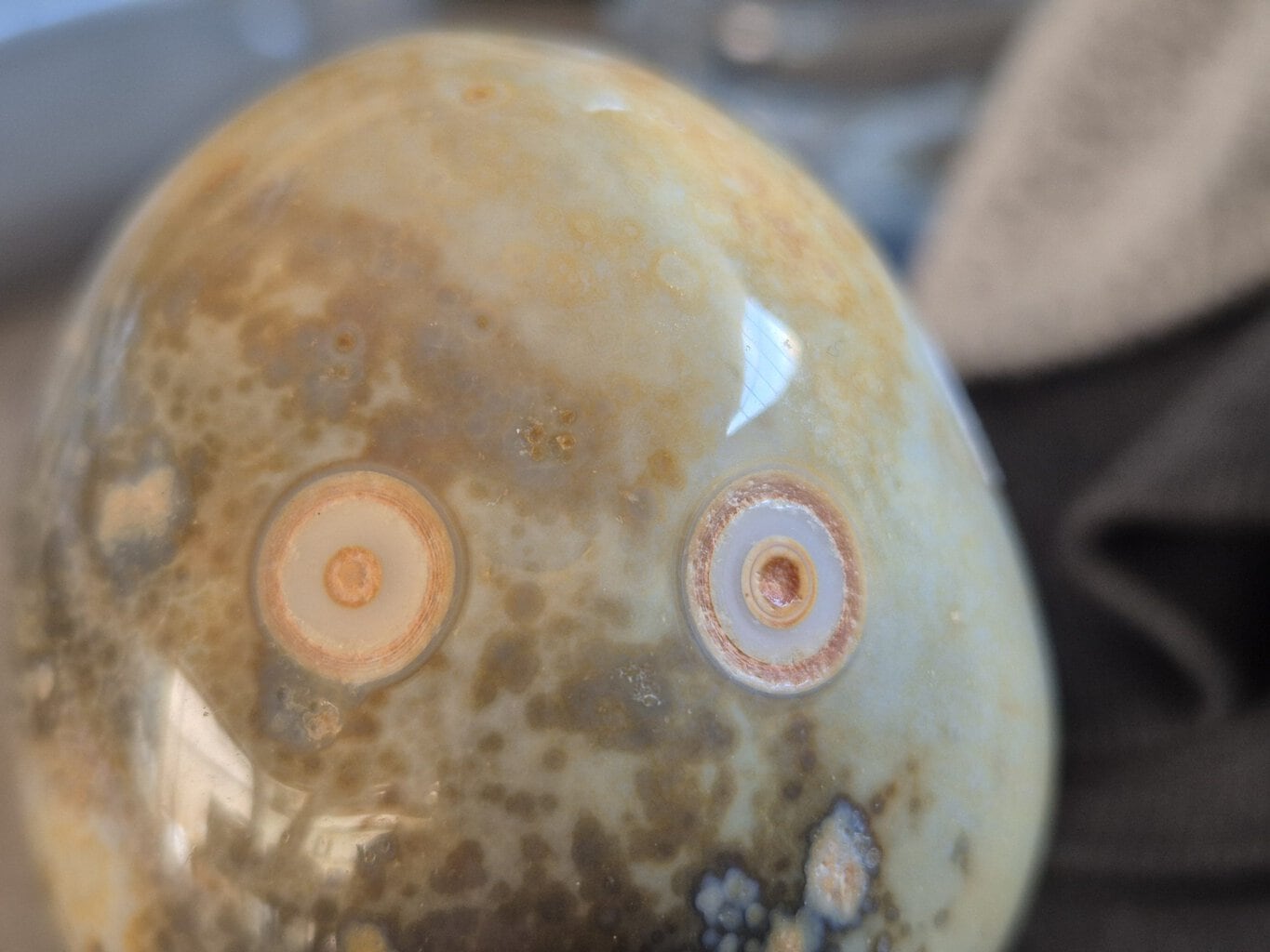 Agate Brésil yeux
