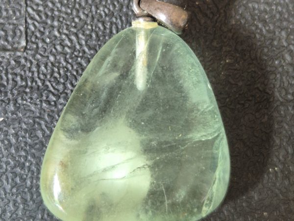 Fluorite verte argent