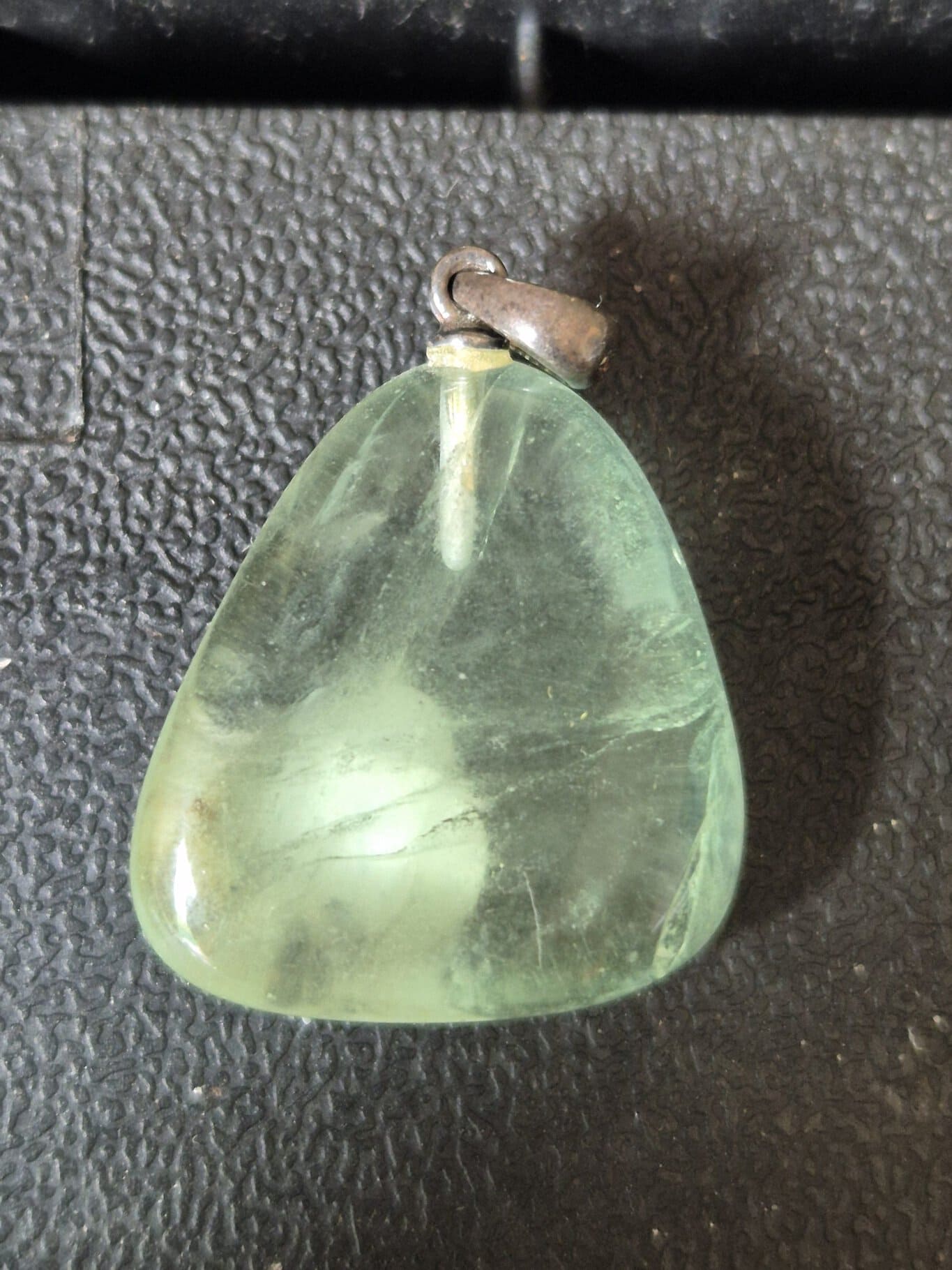 Fluorite verte argent