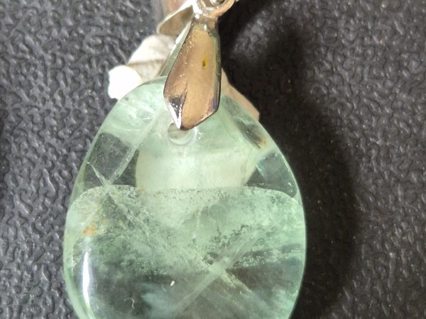 Fluorite verte bélière