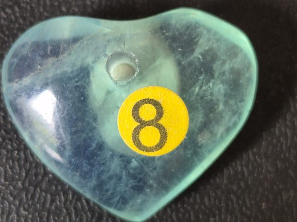 Fluorite verte coeur