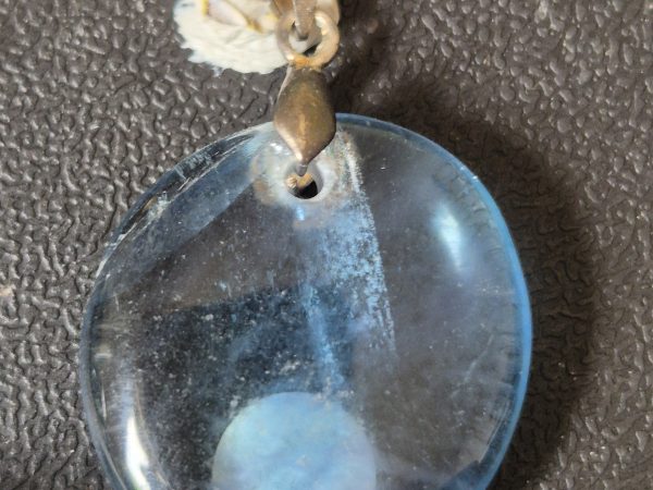 Fluorite bleue ronde