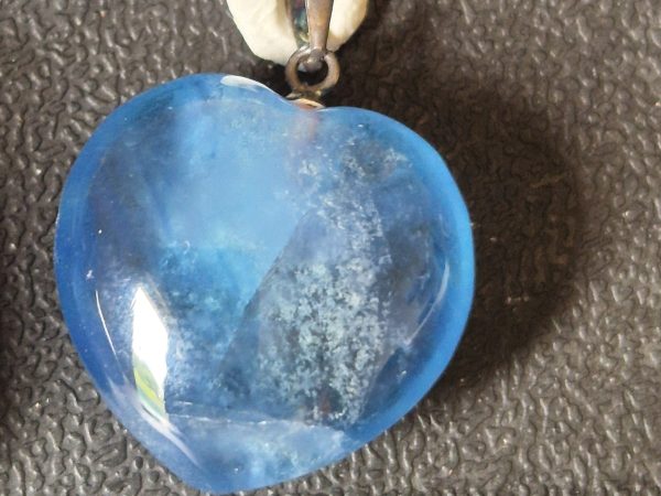 Fluorite bleue coeur