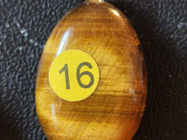Œil de Tigre olive argent
