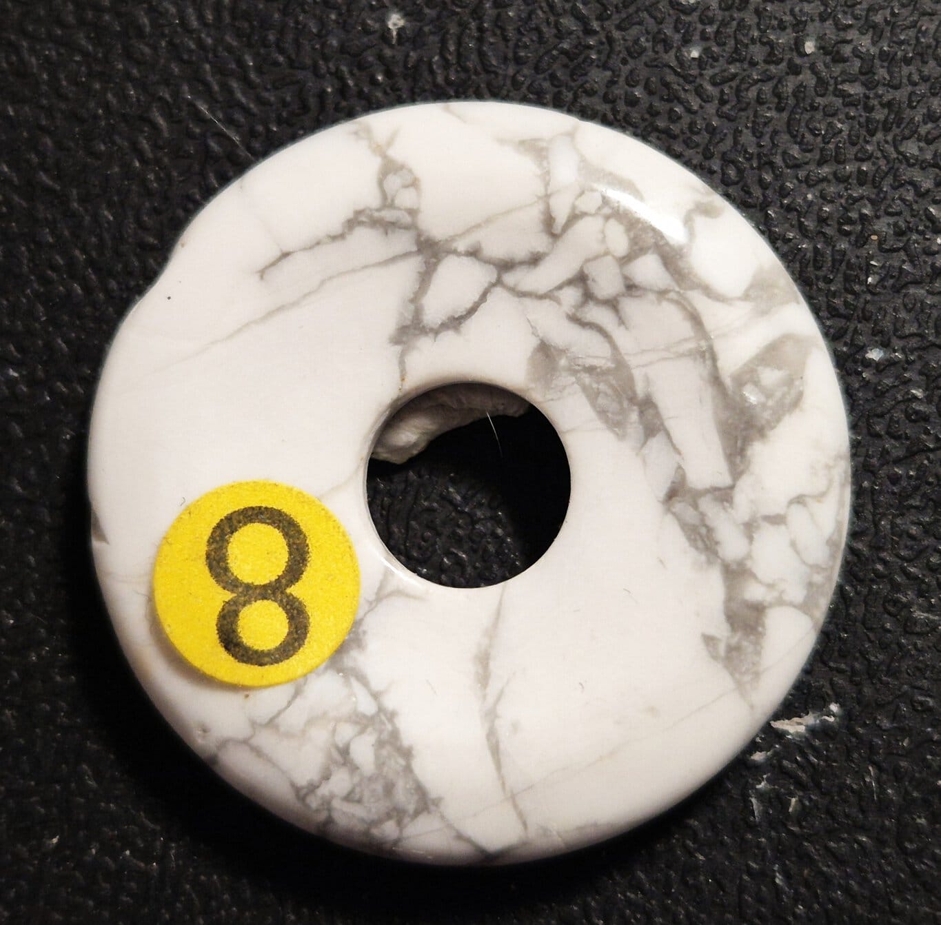 Howlite donuts