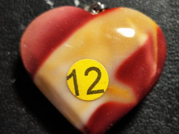 Jaspe mokaite coeur