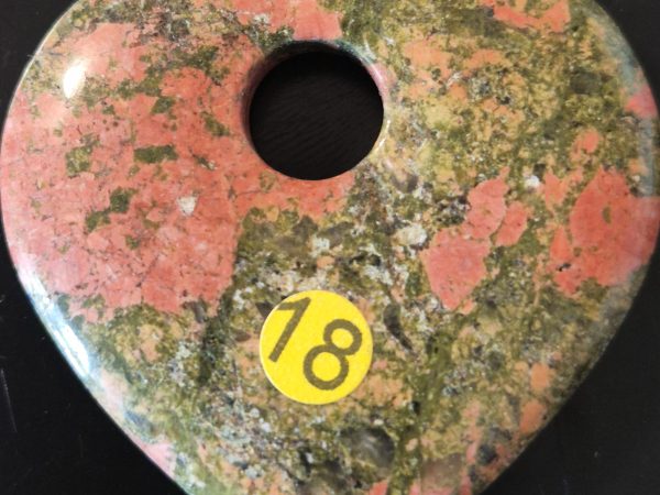 Unakite gros coeur