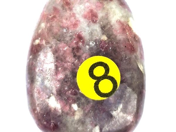 Tourmaline rose lépidolite