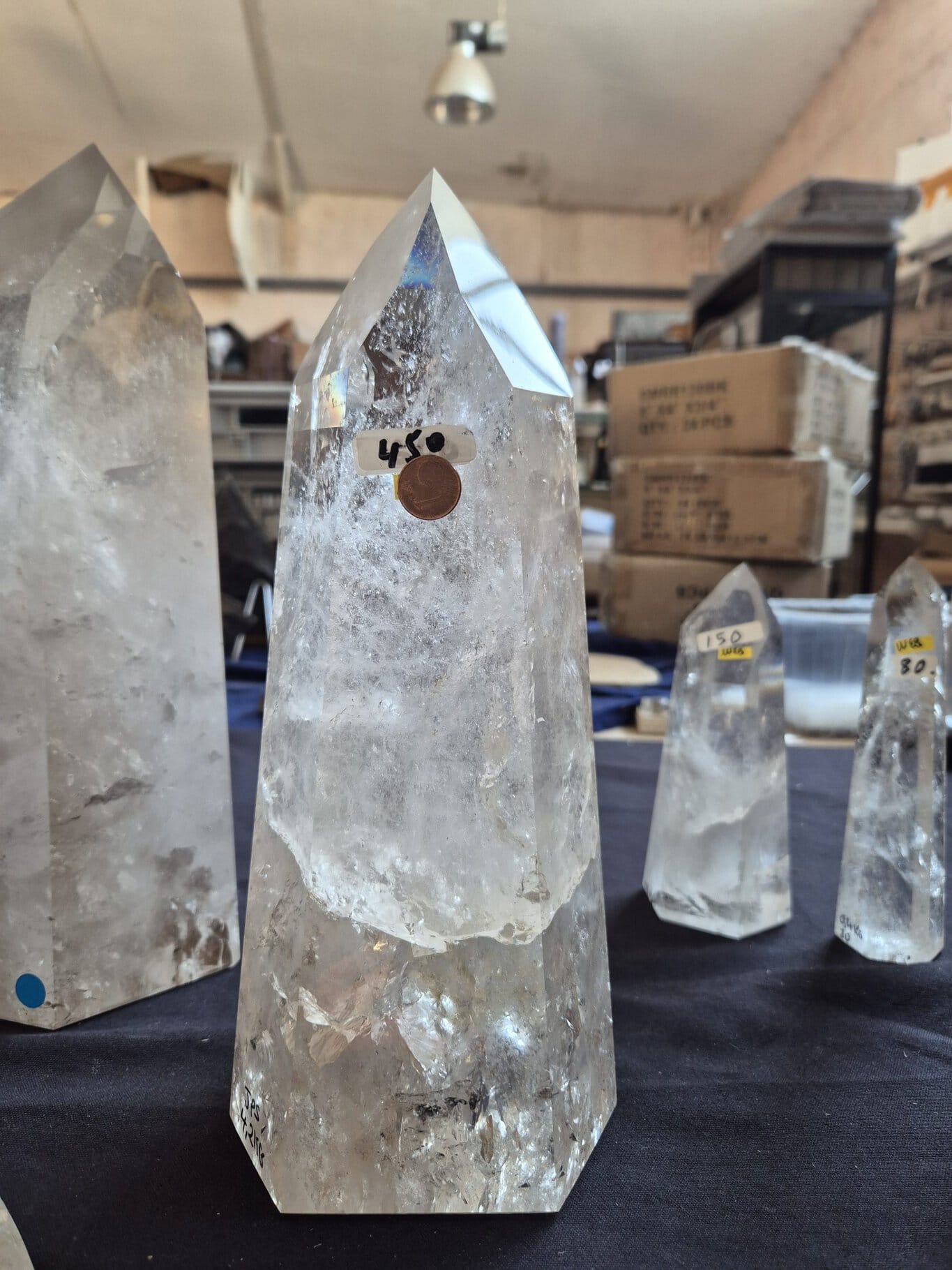 Pointe Quartz poli n4