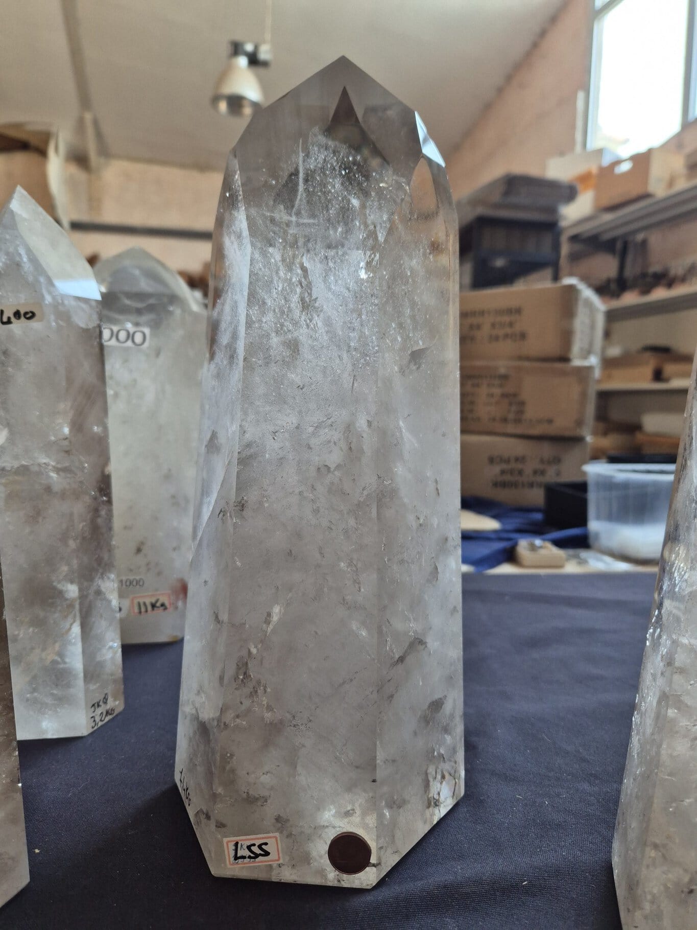 Pointe Quartz poli n5