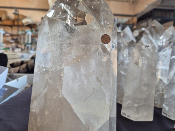Quartz fantôme poli n1