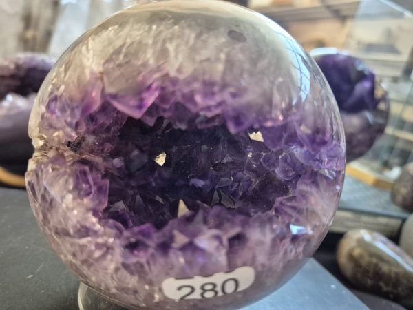 Sphère Améthyste et Agate