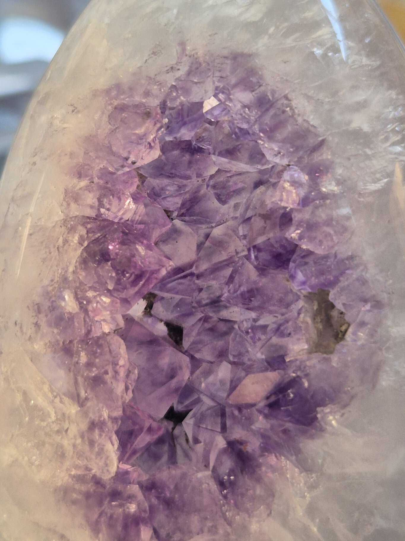 Oeuf Quartz et Améthyste – Image 2