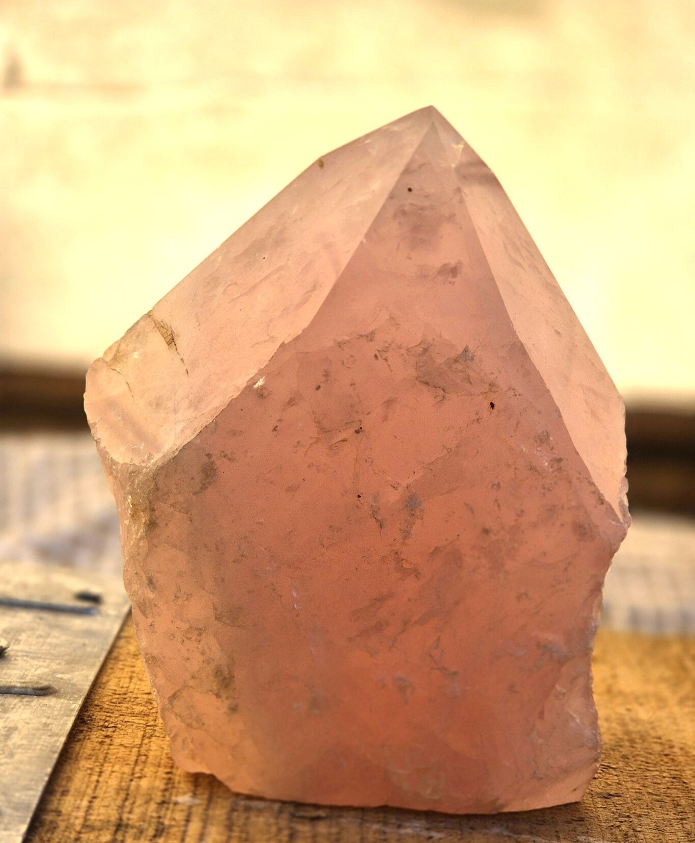 Quartz rose pointe