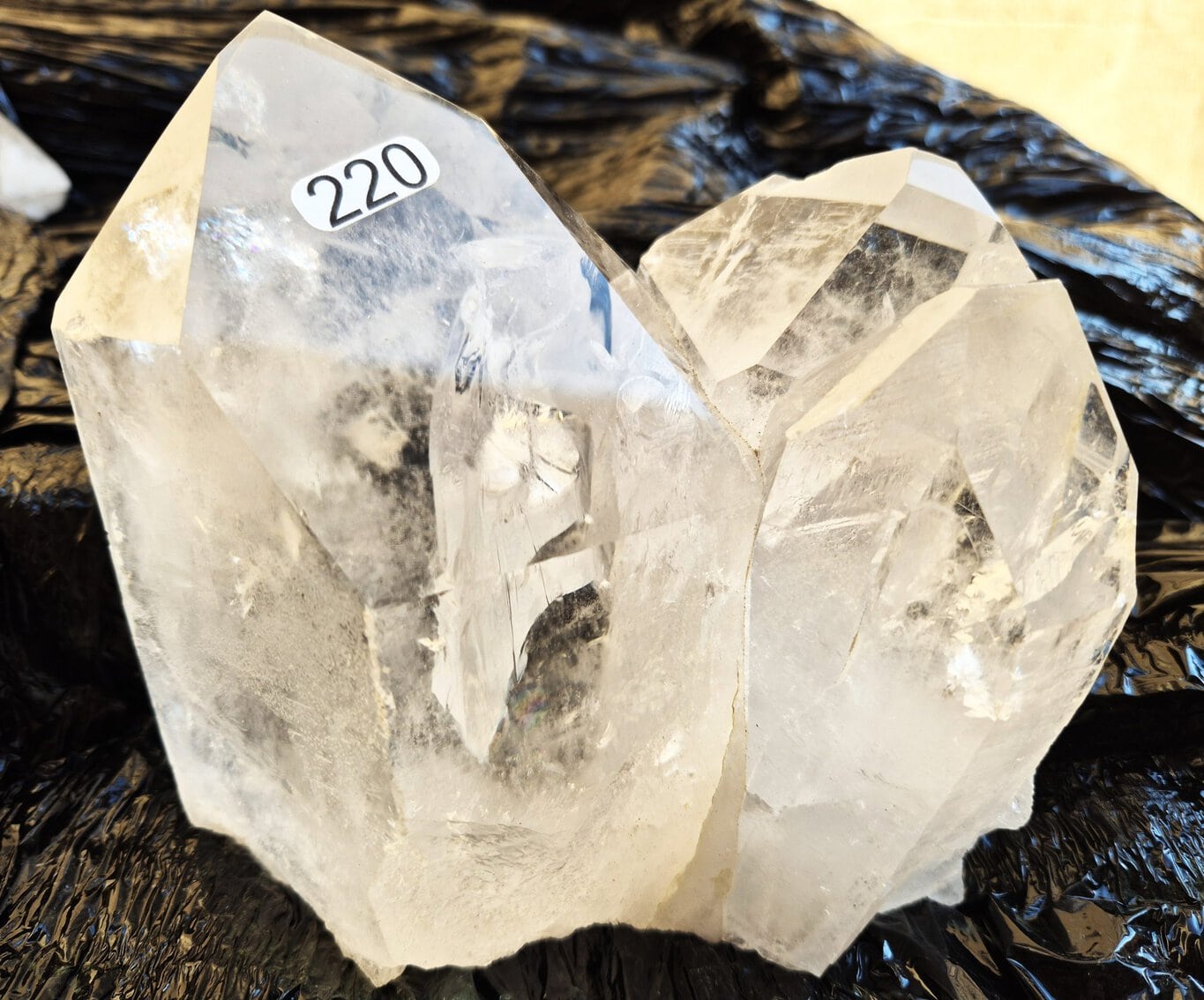 Druse de Quartz naturelle n2