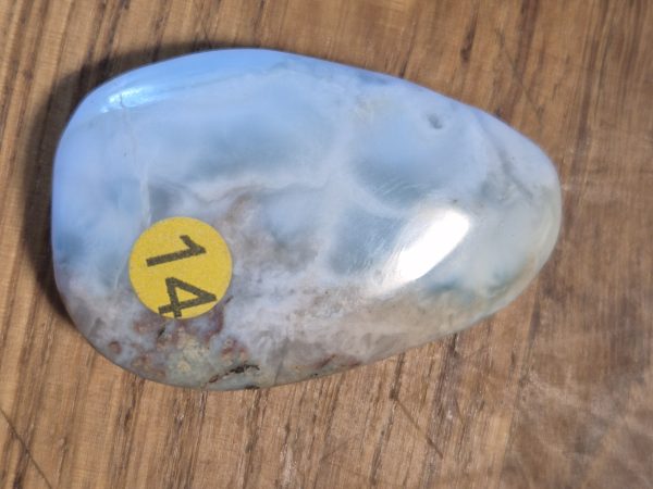 Larimar pendentif percé